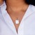 White Freshwater Pearl Silver Pendant (TPC)