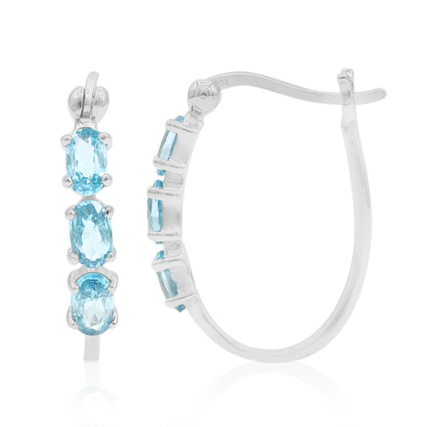 Ratanakiri-Zirkon-Silberohrringe