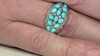 Anillo en plata con Turquesa bella durmiente (Faszination Türkis)