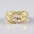 Anello in oro con Morganite del Madagascar AAA (Ornaments by de Melo)