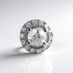 Ciondolo in argento con Zircone (MONOSONO COLLECTION)