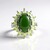 Anello in argento con Giada Canadese