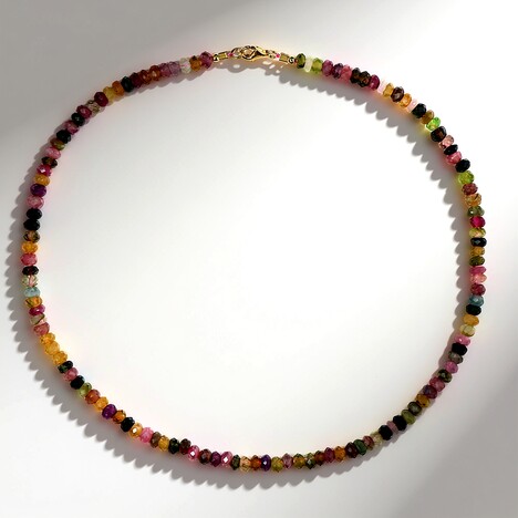 Collier en argent et Tourmaline