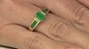 Bague en or et Emeraude de Zambie AAA