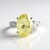 Bague en argent et Quartz citron