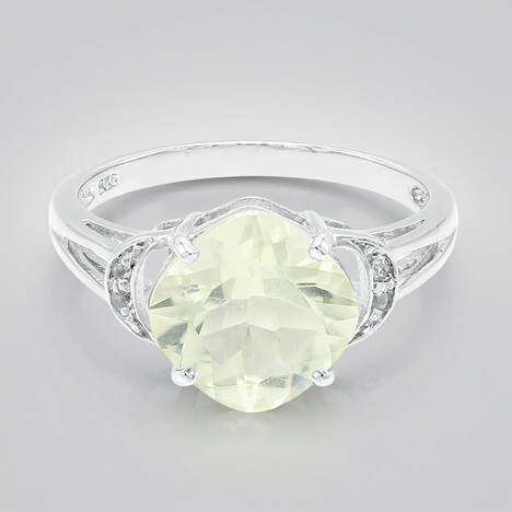 Anello in argento con Ortoclasio