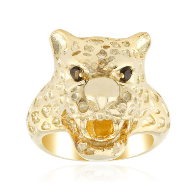 Rauchquarz-Silberring