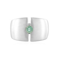 Anillo en plata con Esmeralda de Rusia (de Melo)