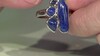 Zilveren ring met een lapis lazuli