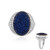 Blauer Glitzer-Achat-Silberring