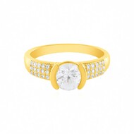 Anello in argento con Zircone