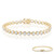 Weißer Topas-Silberarmband