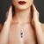 Ciondolo in argento con Charoite