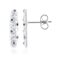 Orecchini in argento con Zaffiro Blu (SAELOCANA)