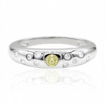 Anello in oro con Diamante Giallo VS1 (Annette)