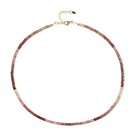 Andesin-Silberhalskette