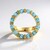 Anello in argento con Topazio Blu Svizzero (Ornaments by de Melo)