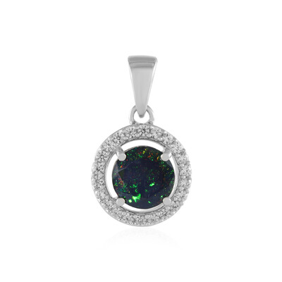 Pendentif en argent et Opale Mezezo