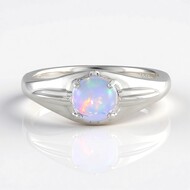 Welo-Opal-Silberring