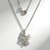Collana in argento con Diamante I3 (I)