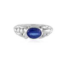 Bague en argent et Kyanite du Népal