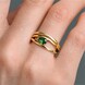 Madagaskar-Demantoid-Goldring