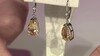 Pendientes en plata con Citrino