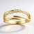 Anello in oro con Diamante I2 (H) (de Melo Gold)