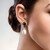 White Freshwater Pearl Silver Earrings