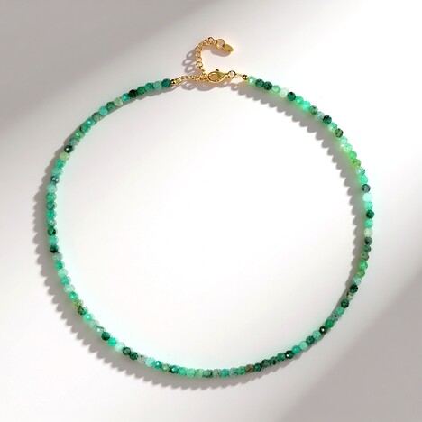 Collana in argento con Smeraldo Brasiliano