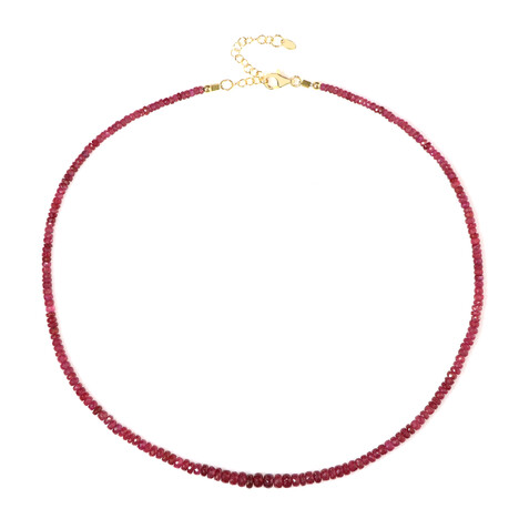 Madagascar Ruby Silver Necklace