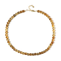 Collier en argent et Citrine