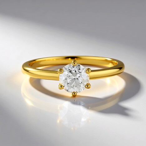 Anello in argento con Zircone