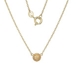 Citrine Silver Necklace (Adela Silber)