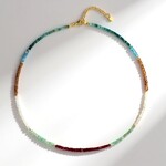 Collier en argent et Rubis de Longido