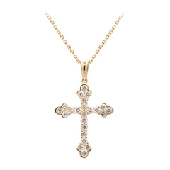 Collar en oro con Diamante SI1 (H) (CIRARI)