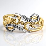 Bracciale in ottone (Desert Chic)