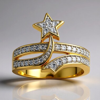 Anillo en oro con Diamante SI1 (G) (Annette)