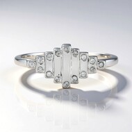 Anello in argento con Zircone (MONOSONO COLLECTION)