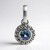 Pendentif en argent et Tanzanite non chauffée (Pallanova)