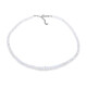 Collana in argento con Pietra di Luna Arcobaleno