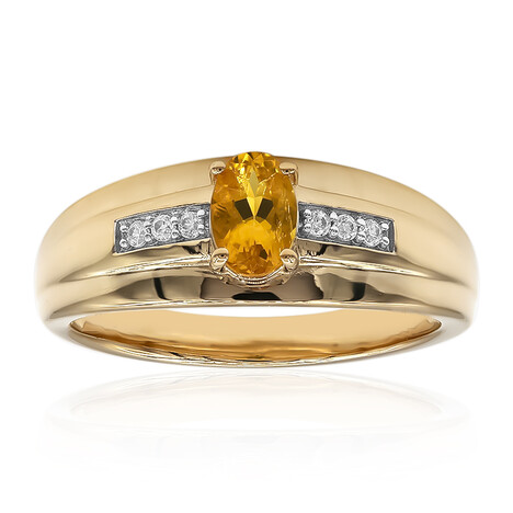 Gouden ring met een gouden beril