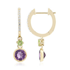 AAA-Amethyst-Goldohrringe