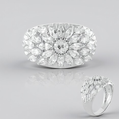 Anello in argento con Zircone (SAELOCANA)