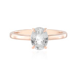 Zilveren ring met een zirkoon (Adela Silber)