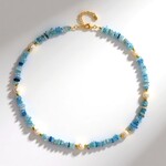 Collana in argento con Acquamarina Brasiliana