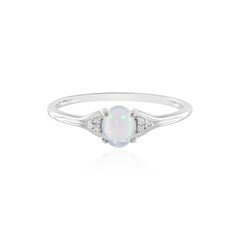 Anello in argento con Opale di Welo