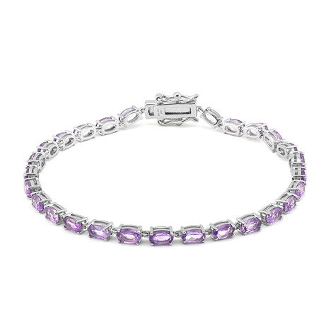 Amethyst-Silberarmband