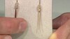 Pendientes en oro con Diamante IF (G)  (de Melo Gold)