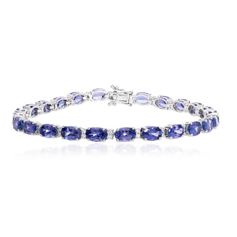 Brazalete en oro con Tanzanita AAA (CIRARI)